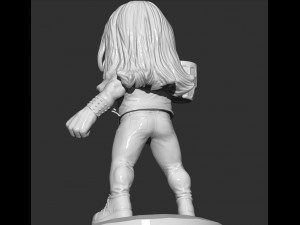 the man drinks beer 3Dプリントモデル
