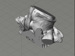 the man drinks beer 3Dプリントモデル