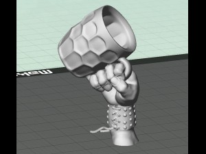 the man drinks beer 3Dプリントモデル