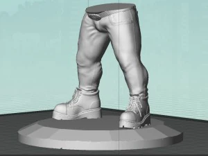 the man drinks beer 3D Print Model