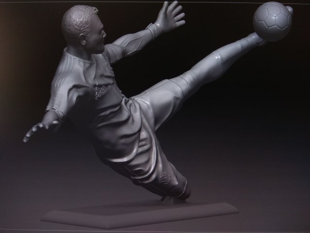 akinfeev beat out the ball 3D 打印模型 .c4d .max .obj .3ds .fbx .stl .blend