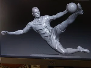 akinfeev beat out the ball 3D Print Model