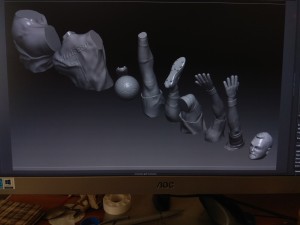 akinfeev beat out the ball 3D 打印模型