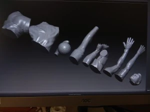 akinfeev beat out the ball 3D Print Model