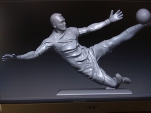 akinfeev beat out the ball 3D 打印模型