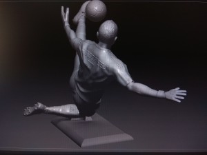 akinfeev beat out the ball 3D 打印模型