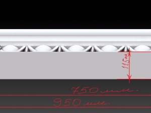 capitel pilaster 3D 打印模型