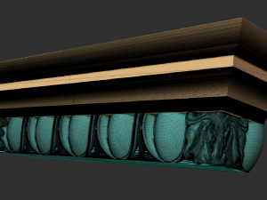 capitel pilaster 3D 打印模型