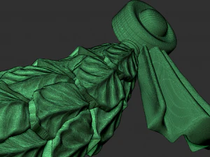 Front decor leafy garland 3D Print Model