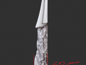 Front decor leafy garland 3D Принт Модель