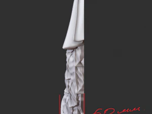 Front decor leafy garland 3D Print Model