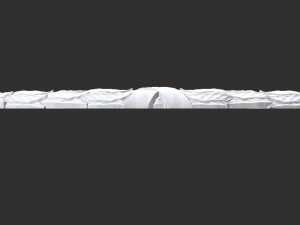 Front decor leafy garland 3D Принт Модель