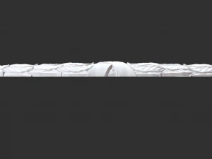 Front decor leafy garland 3D Print Model