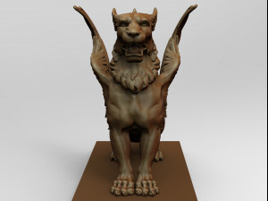 Griffin for 3d print 3D print model 3Dプリントモデル