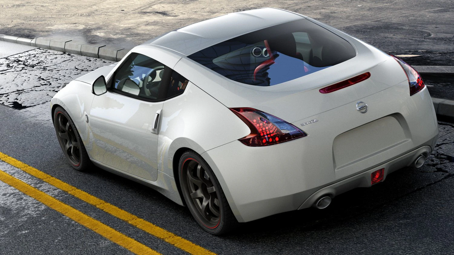 nissan 370z 3D Model .c4d .max .obj .3ds .fbx .stl .blend 