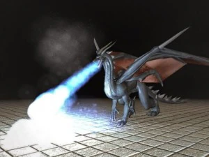 dragon rigged and game ready 3D Model