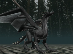 dragon rigged and game ready 3D 모델