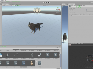 wolf rigged animated and game ready 3D Модель