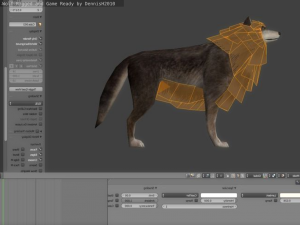 wolf rigged animated and game ready 3D Модель