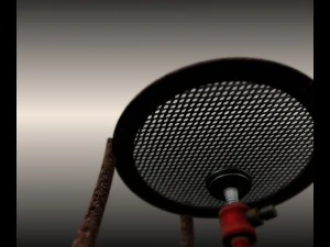 gas cooker made of junk and duct tape 3D Model