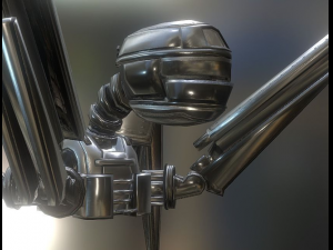 rigged and animated robot 3D Model