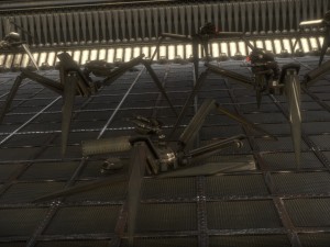 rigged and animated robot 3D Model