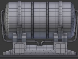 water tank Modello 3D