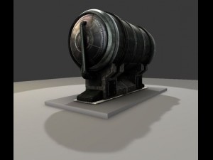 water tank Modello 3D