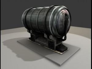 water tank Modello 3D