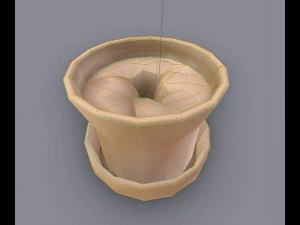 indoor pot plant 3D Model