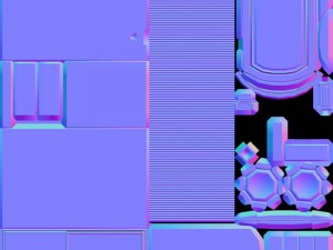 air conditioner rigged 3D Model