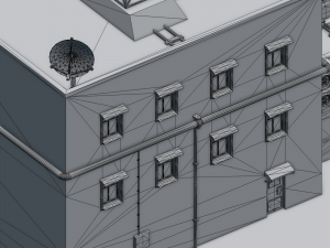 futuristic ghetto building 3D Model