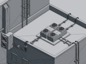 futuristic ghetto building 3D Model