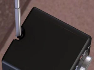 jgc radio rigged and animated 3D Model