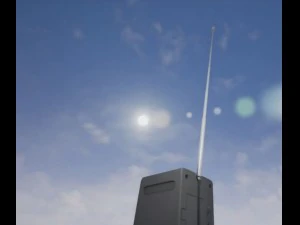 jgc radio rigged and animated 3D Model