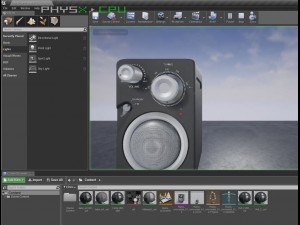 jgc radio rigged and animated 3D 모델