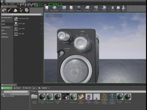 jgc radio rigged and animated 3D Model