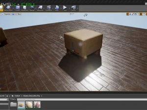 basket stool high and low poly 3D Model