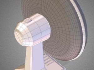 animated fan game ready Model 3D