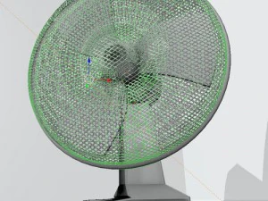 animated fan game ready 3D Model