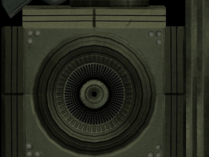 industrial fan low poly and animated 3D 模型