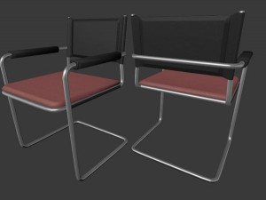 chair set 3D Модель