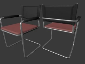 कुर्सी सेट 3D मॉडल