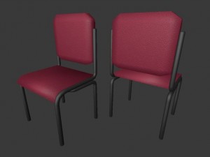 chair set 3D Модель