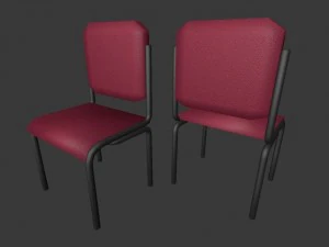 कुर्सी सेट 3D मॉडल