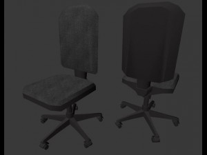 chair set 3D Модель