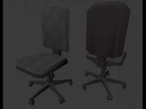 कुर्सी सेट 3D मॉडल