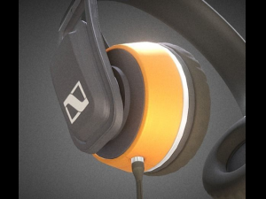 headphone from sennheiser urbanite 3D Model
