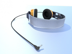 headphone from sennheiser urbanite 3D Model