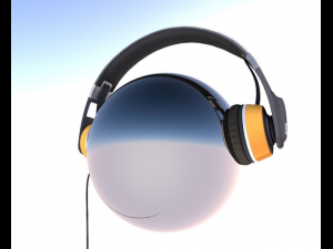 headphone from sennheiser urbanite 3D Model
